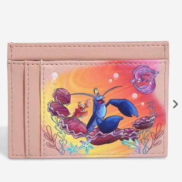 Danielle Nicole Disney The Little Mermaid Under The Sea Cardholder NWT - Picture 1 of 6